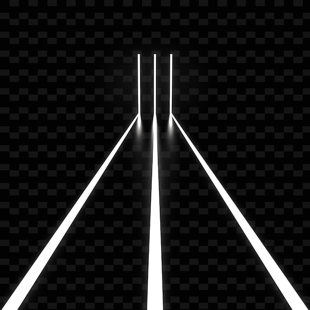 PSD una foto scura di un tunnel con una freccia bianca su di esso