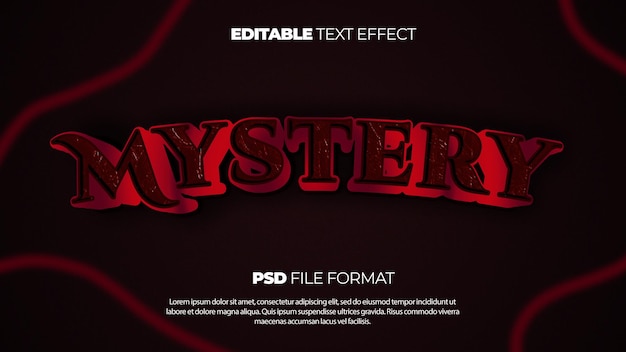 PSD a dark red poster that says 