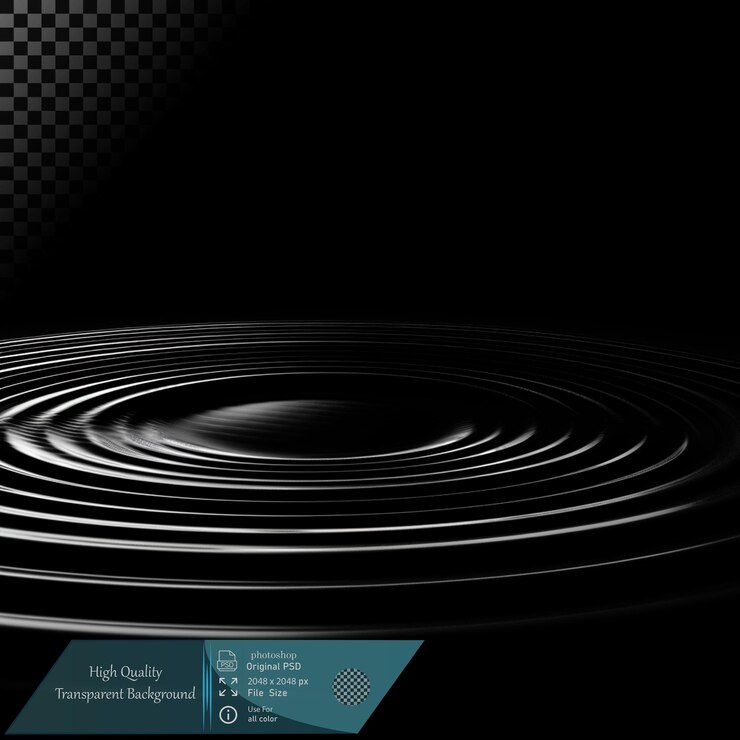PSD dark water ripples
