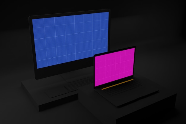Dark Web Mockup
