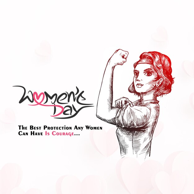 PSD darmowa psd 8 marca szczęśliwy dzień kobiet kwiatowa kartka z pozdrowieniami