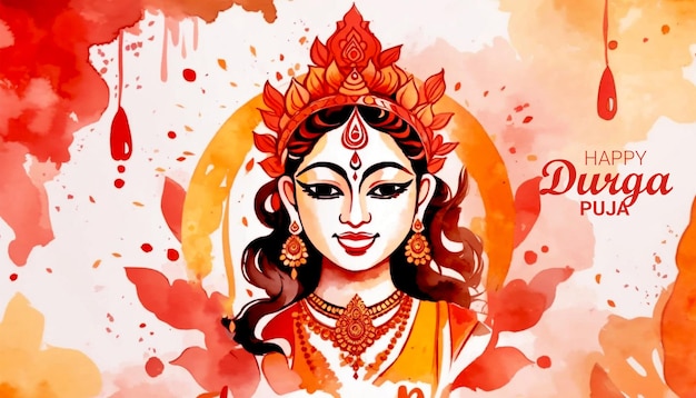 Darmowe Tło Wektor Festiwalu Navratri I Durga Puja