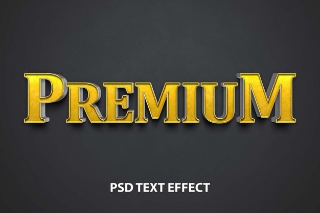 Darmowy Efekt Stylu Tekstu Premium Psd