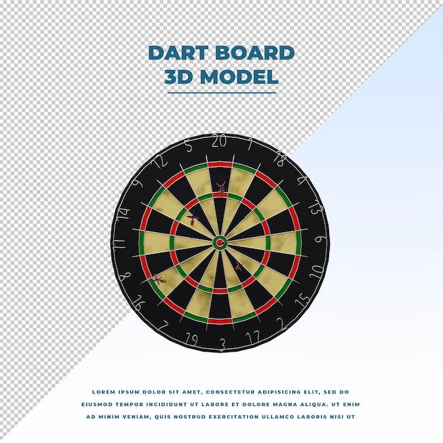 PSD dart board