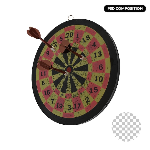 PSD dart board