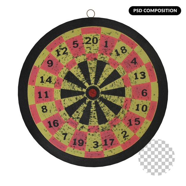 PSD dart board