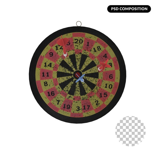 PSD dart board