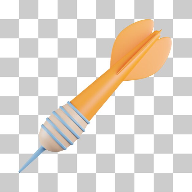 Dartspel 3D Pictogram