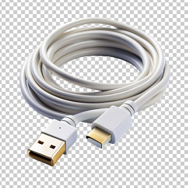 PSD data cable transparent background