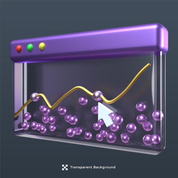 PSD data chart statistics rendering