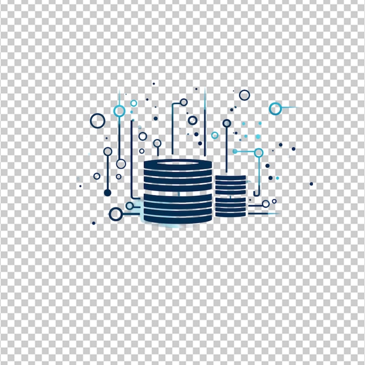 PSD data line icon data line icon on white background