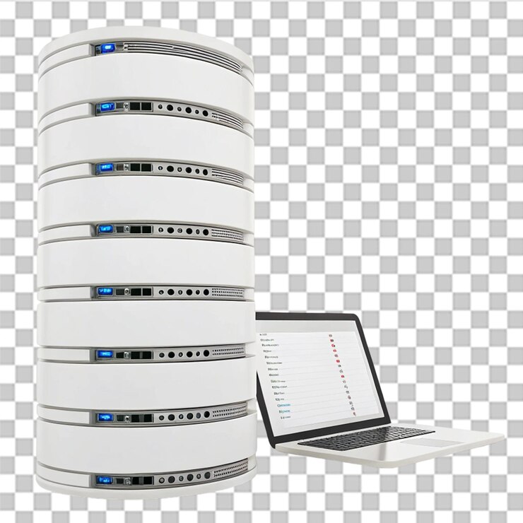 PSD data line icon isolated on transparent background