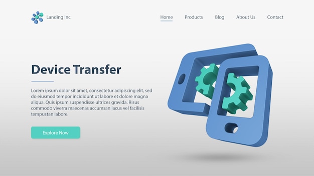 PSD data processing landing page