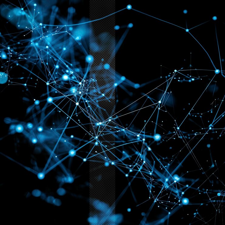PSD data technology connection lines