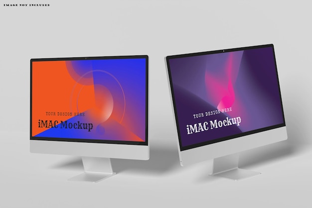 Dataskärm-mockup