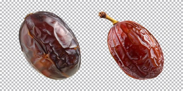 PSD dates fruit isolated on a transparent background png