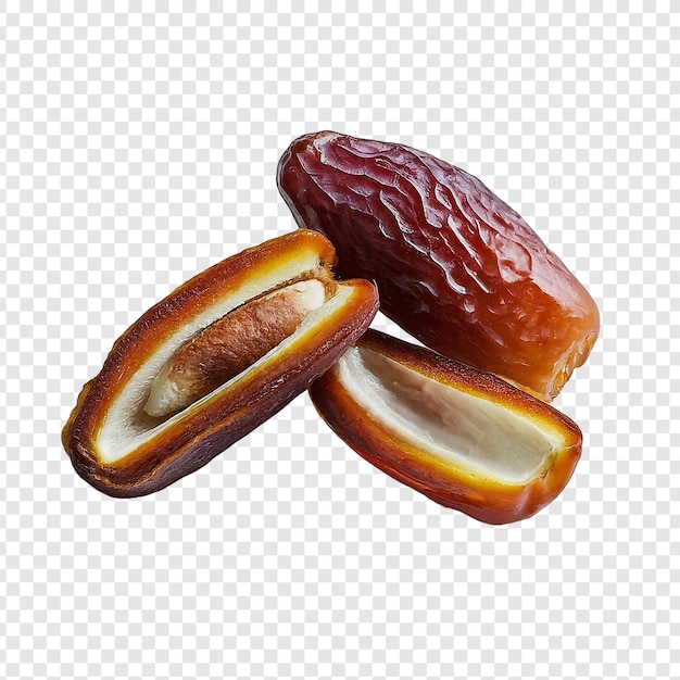 Dates fruit isolated png on transparent background premium psd