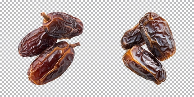 PSD dates fruit isolated on a transparent background png