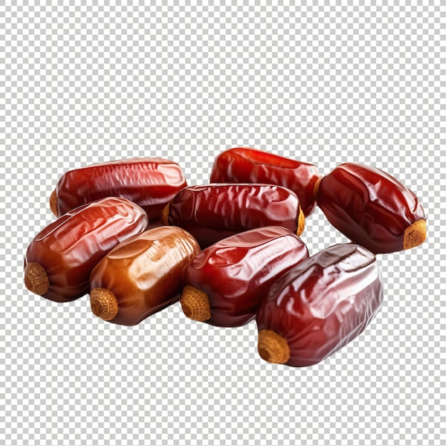 PSD dates on psd transparent background excotic fruit vegetables