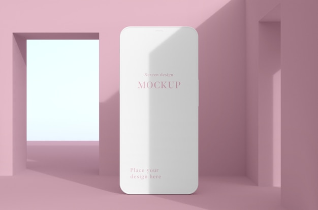 Design del mockup del dispositivo daylight