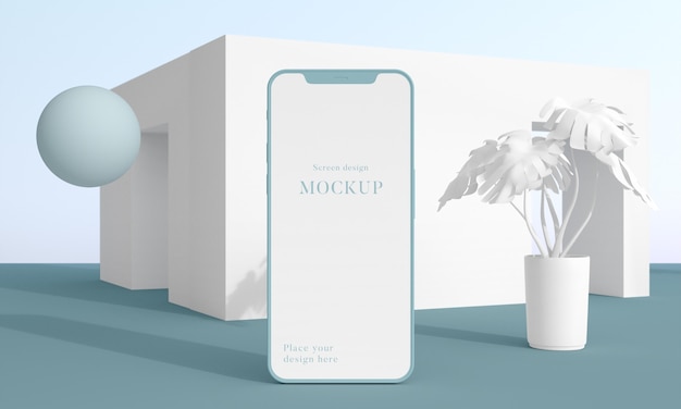 Design del mockup del dispositivo daylight