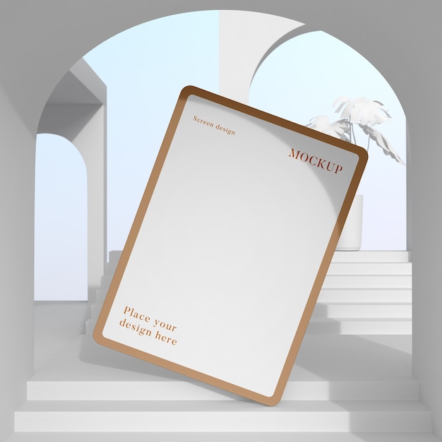 Design del mockup del dispositivo daylight