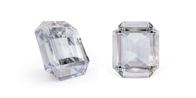 PSD 輝くダイヤモンドの透明な背景