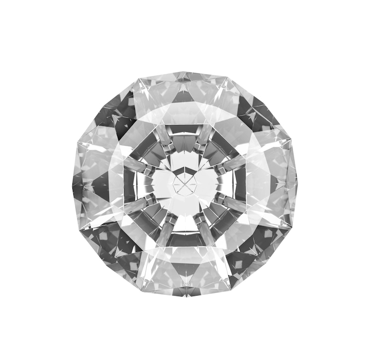 PSD dazzling diamond transparent background
