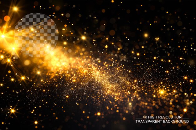 PSD dazzling gleam a breathtaking and intense glow that dazzles on transparent background