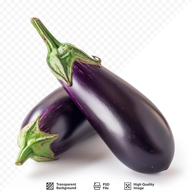 De aubergine is niet vers.