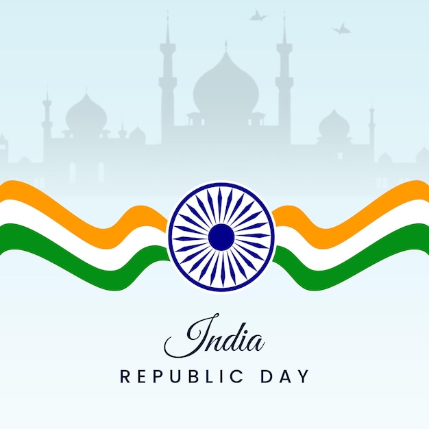 De dag van de Republiek van India is 26 januari.
