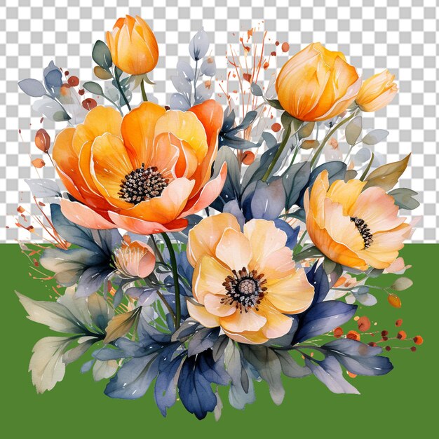 PSD de geest van de lente vastleggen png illustratie