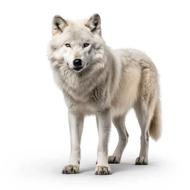 PSD de witte wolf