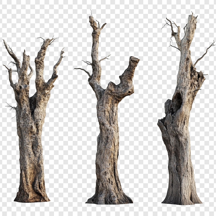 PSD dead tree trunks