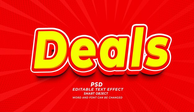 PSD セール 3d 編集可能なテキスト効果 photoshop psd スタイル