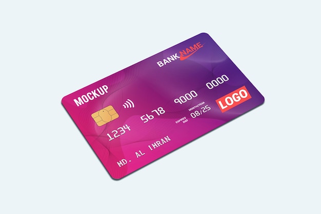 Debetkaart Smart Card Plastic kaartmodel