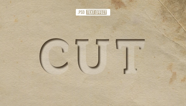 deboss text effect editable template paper text style effect