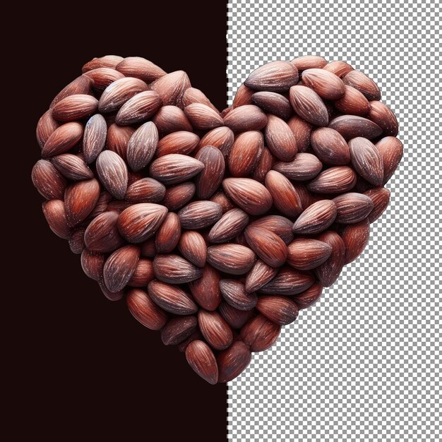 PSD decadent heart of chocolate for sweethearts png