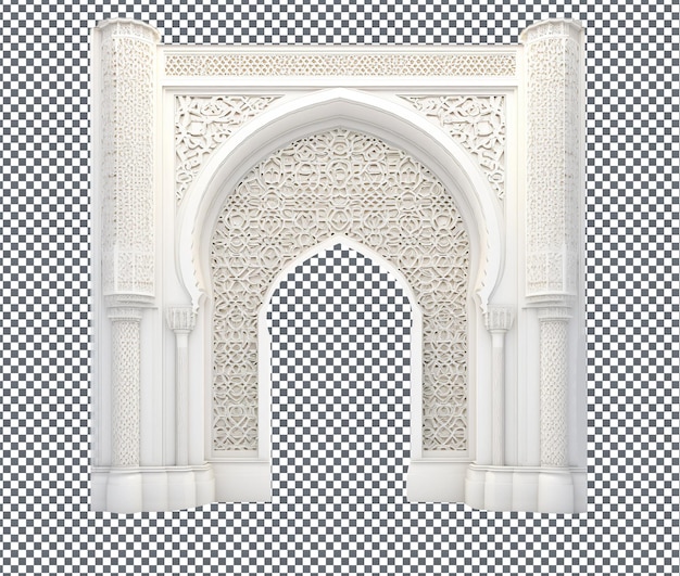 decent islamic wall art isolated on transparent background