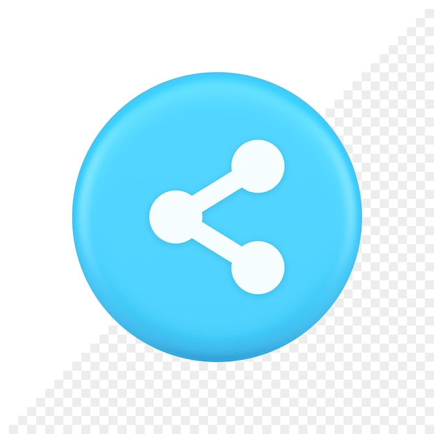 Decentraliseer samengestelde verbinding versleutelde netwerkknop cyberspace beheer 3d pictogram