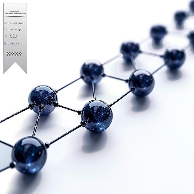 PSD a decentralized digital ledger that records transactions on transparent background