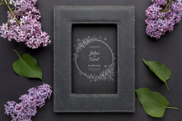 PSD decoratief frame concept mock-up