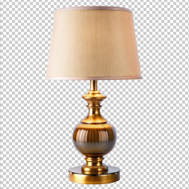 decoratieve lamp voor reclame op witte achtergrond
