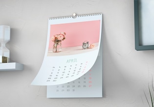 calendar mockups