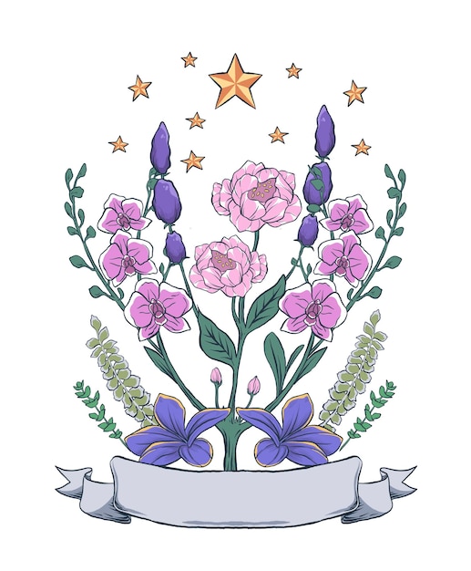 Decorative flower bucket