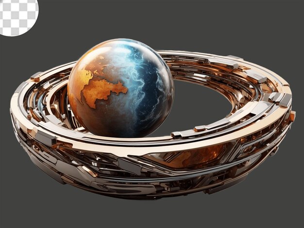 デフォルト デザイン: 驚くべきリングシステムを持つ惑星