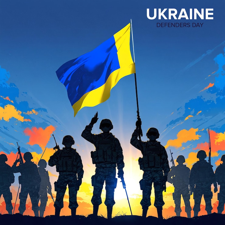 PSD защитники украины psd разработали баннер для дня защитников