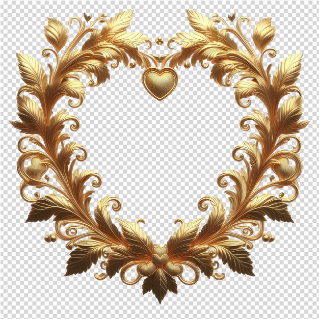 PSD dekoracyjny_laurel_wreath_transparent_background