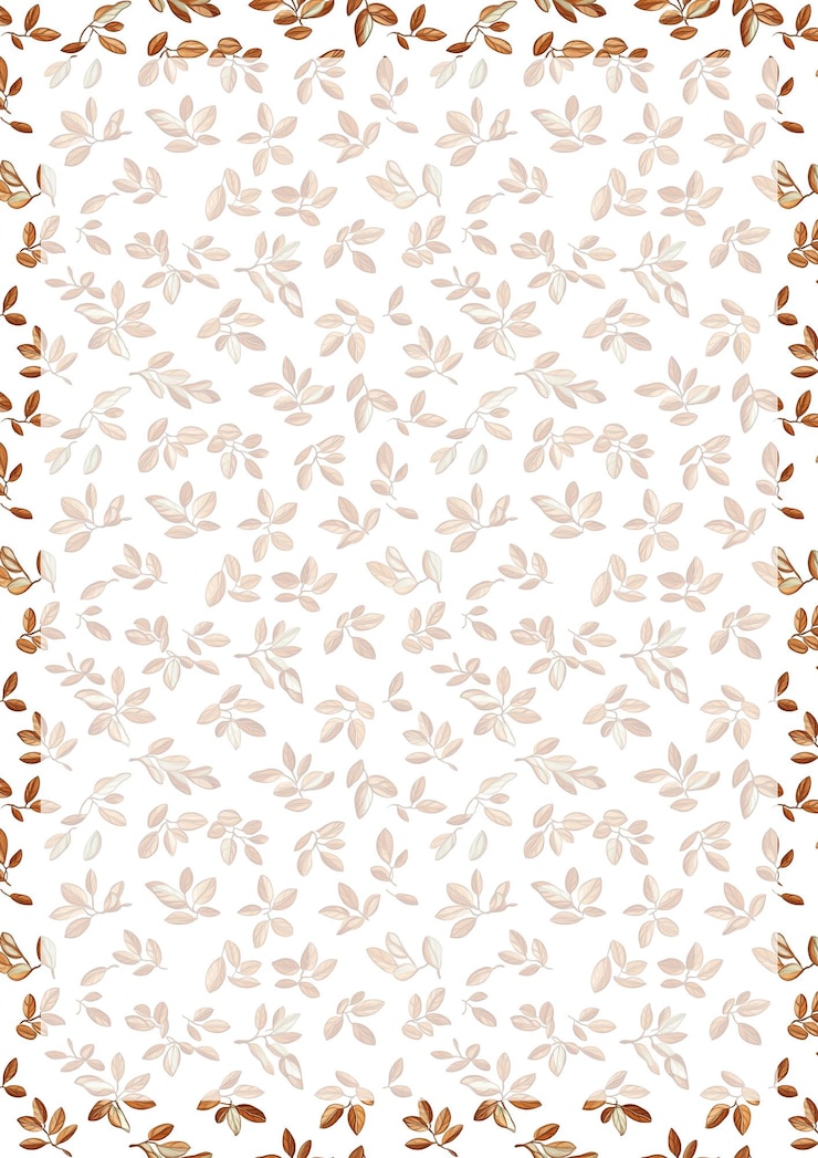 PSD delicate leaf pattern