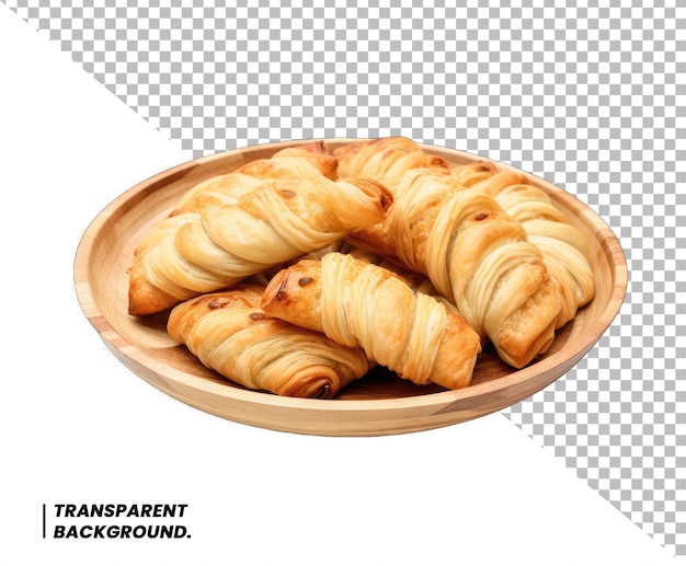 Delicious bread transparent background